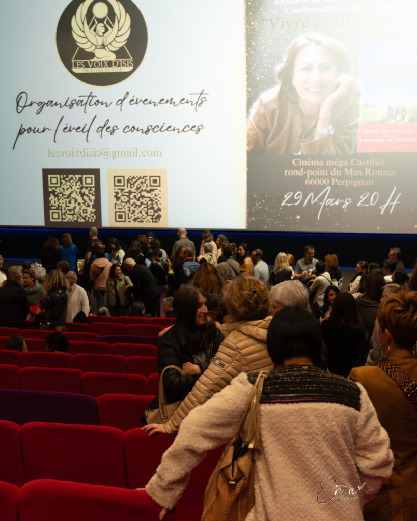 Maud Ankaoua en conférence à Perpignan au